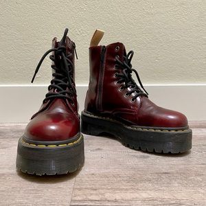 Genuine Dr. Martens vegan Jadon II Platform Boots